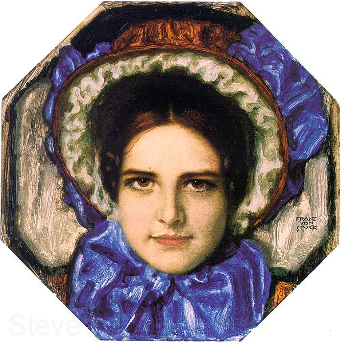 Franz von Stuck Daughter Mary Spain oil painting art